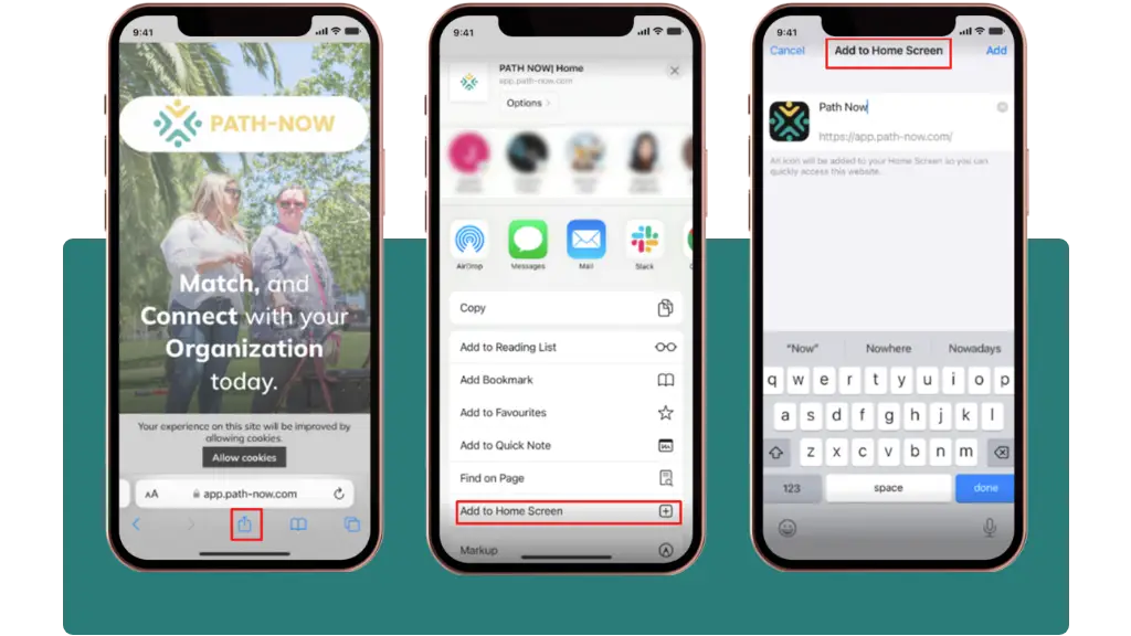 Pasos para instalar en iPhone